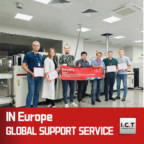 ICT-S400 | Stroj na kontrolu pájecí pasty 3D SPI SMT 