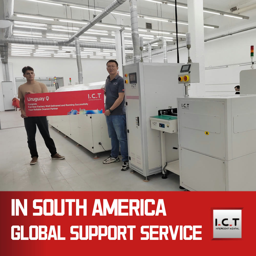 ICT | Výrobní linka LED panelů SMT