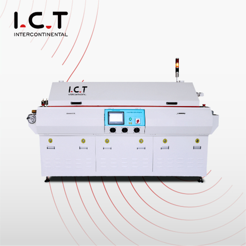 ICT |Sací termočlánek Reflow SMT trouby se 3 fázemi páry 