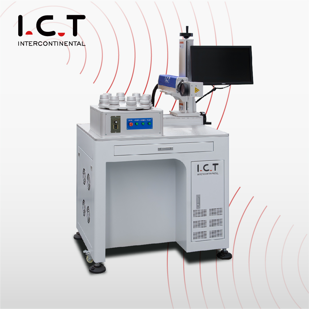 ​ICT-400 |Vláknový Co2 UV laserový značkovací stroj