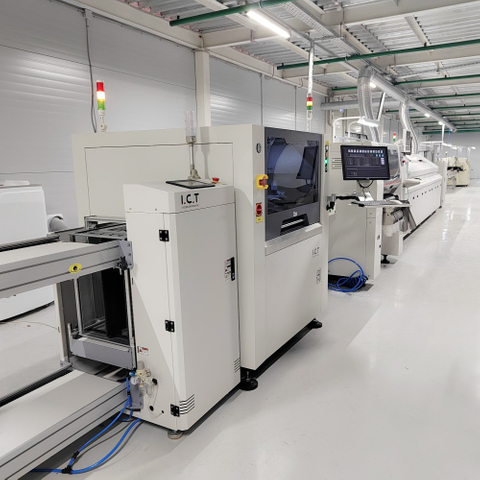 ICT-5151 | Pájecí pasta PCB SMT Machine Screen Printer Plně automatická pro LED