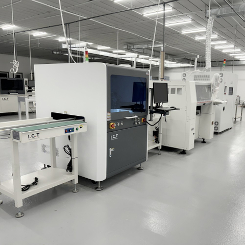 ICT-D1200 | Online tryskový dávkovač pro linku SMT