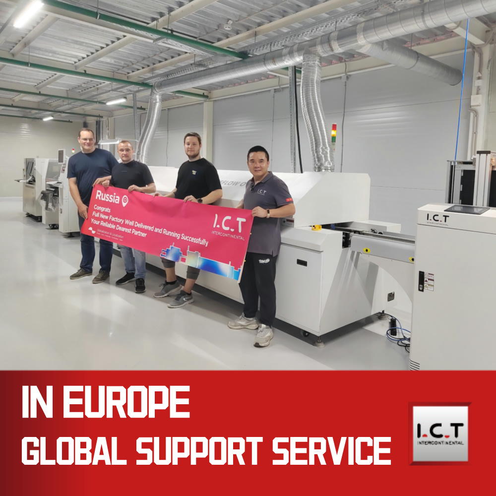 ICT | ETA SMT LED Special Vacuum Thermal Profiler Reflow Oven Machine