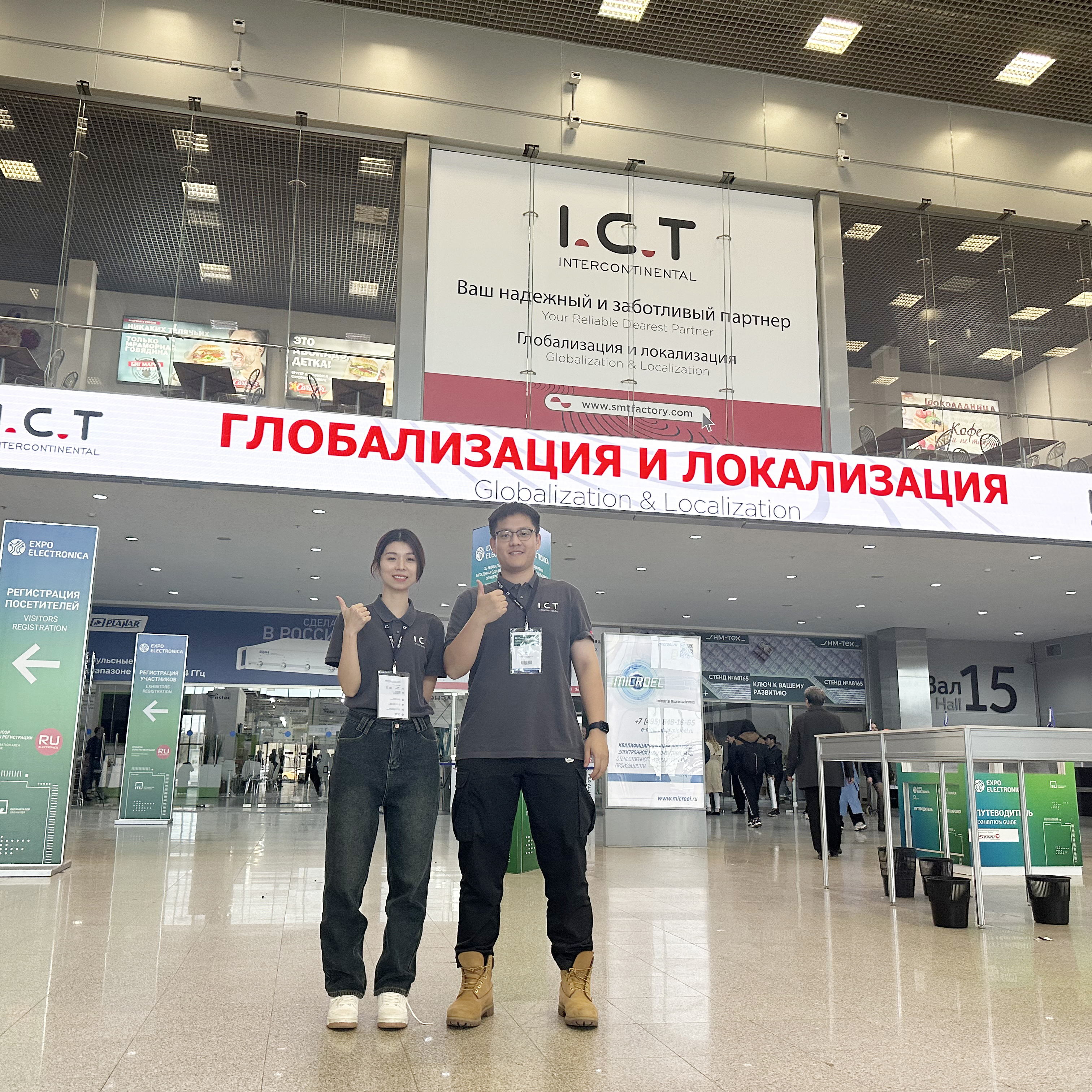 ICT na výstavě ExpoElectronica v Moskvě