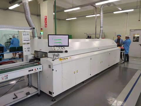 12zónová pájecí pec SMT Reflow
