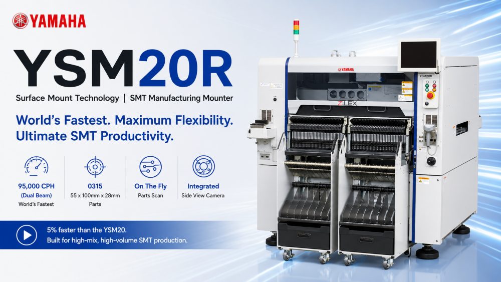 YSM20R Yamaha Modular Smt Line Chip Mounter Machine