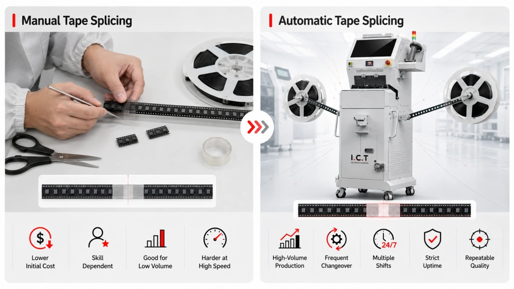 Manu&aacute;ln&iacute; vs. Automatick&yacute; proces spojov&aacute;n&iacute; p&aacute;sky.webp
