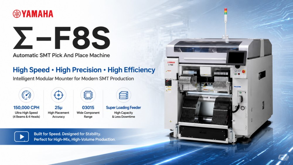 Pick and Place Machine Yamaha Σ-F8S