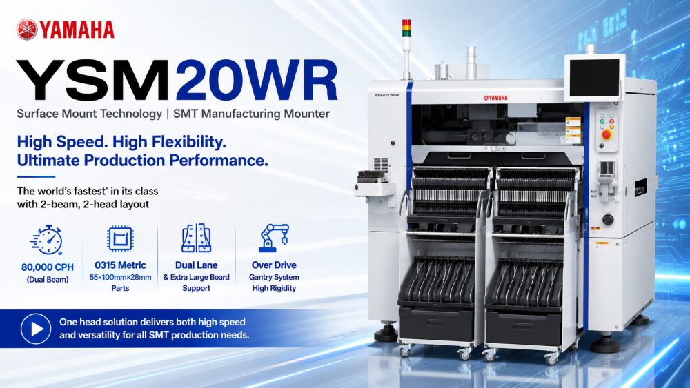 Stroj Yamaha YSM20WR SMT