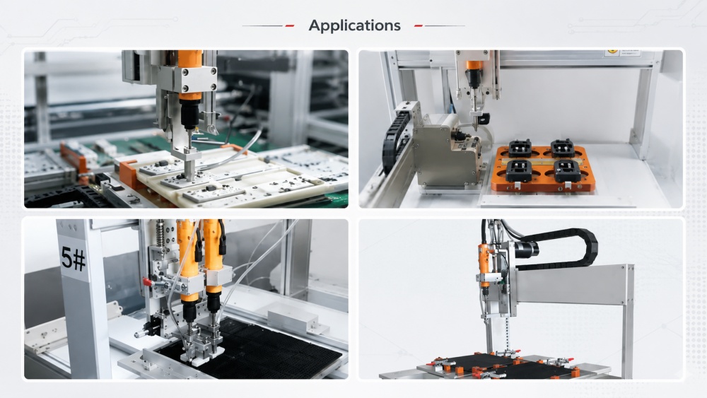 Automatic Screwing Robot applications Aplikace automatického šroubovacího robota