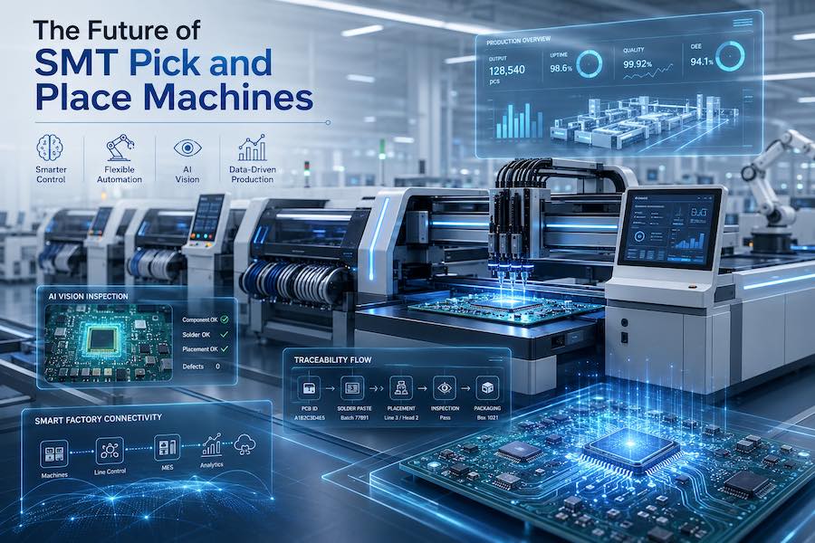 2-12 Budoucnost SMT Pick and Place Machines
