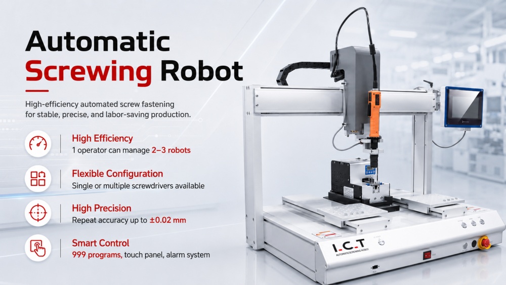 Automatic Screwing Robot Automatický šroubovací robot